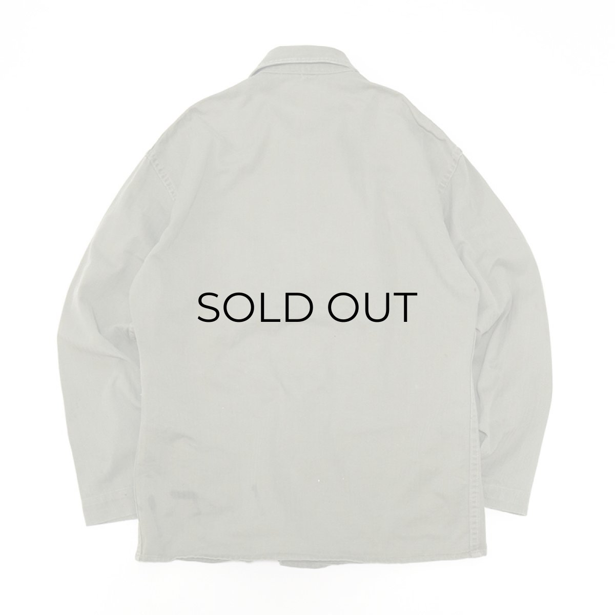 画像3: 40's US MARINE CORPS P-41 COTTON HERRINGBONE TWILL CHORE JACKET (3)