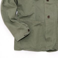 画像5: 40's US MARINE CORPS P-41 COTTON HERRINGBONE TWILL CHORE JACKET (5)