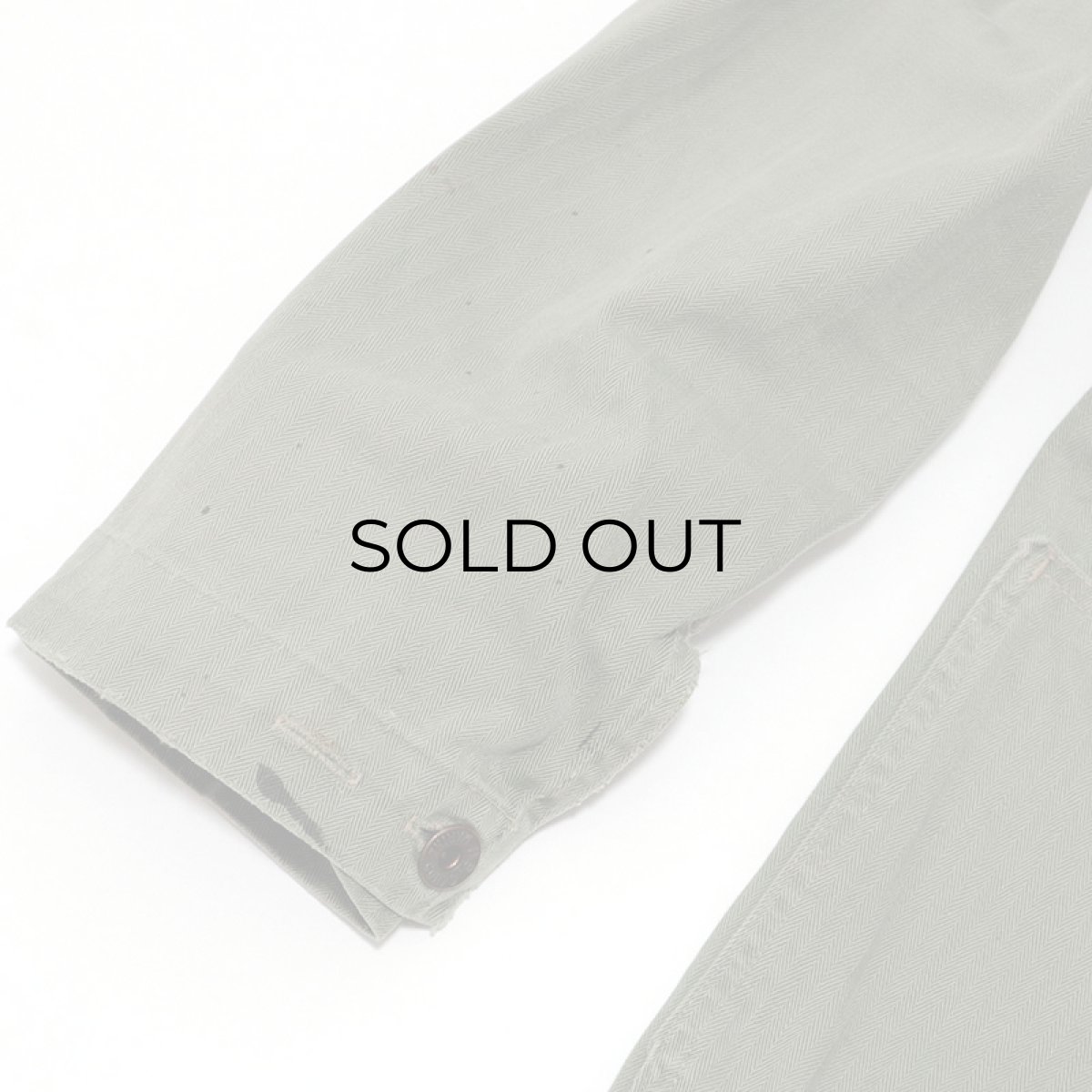 画像11: 40's US MARINE CORPS P-41 COTTON HERRINGBONE TWILL CHORE JACKET (11)