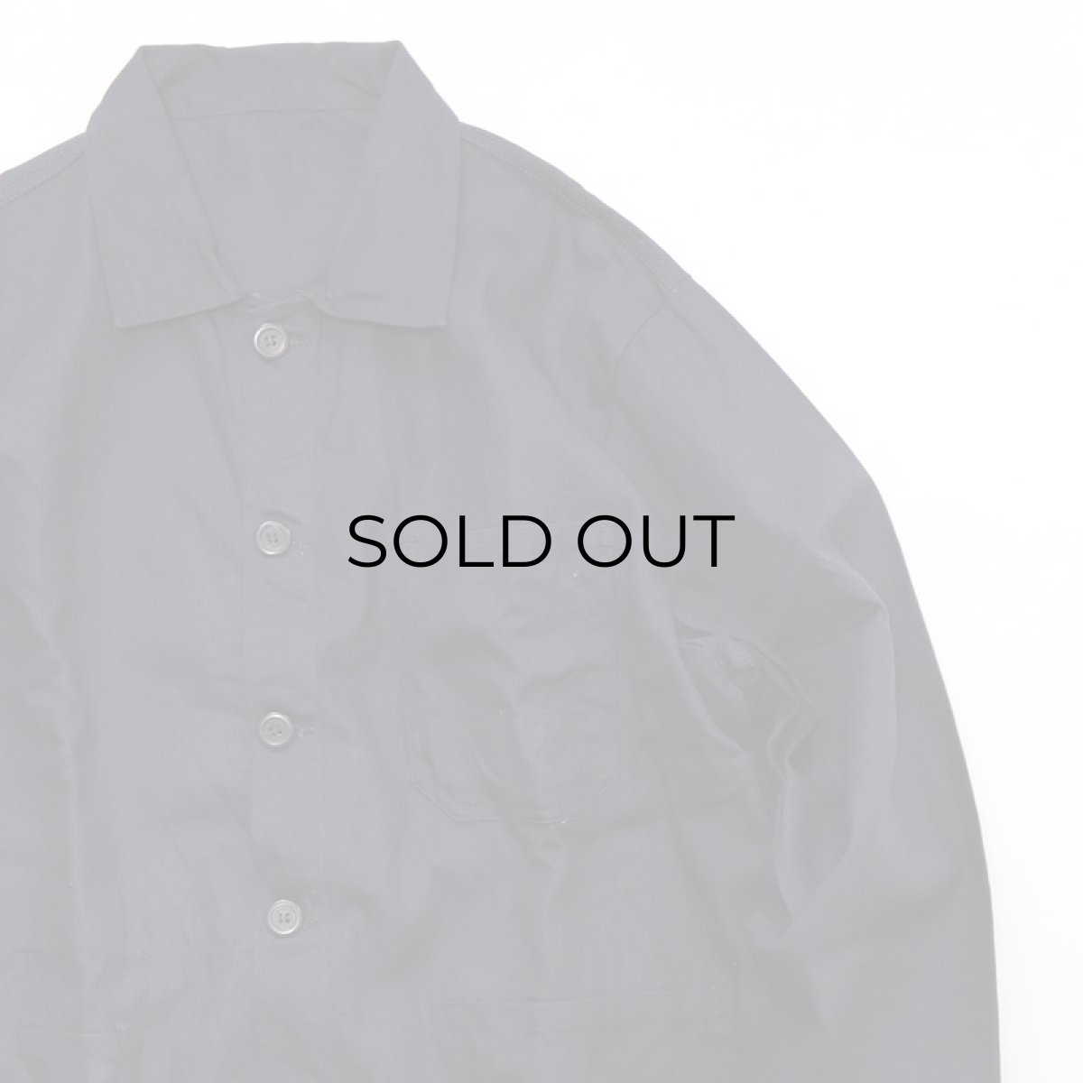 画像4: Ratisual COTTON TWILL EURO WORK JACKET "DEADSTOCK?" (4)