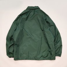 画像3: 80's Don Alleson Athletic NYLON FLANNEL LINING PRINT SNAP COACH JACKET "RHODES GROVE GROUNDS CLUB" (3)