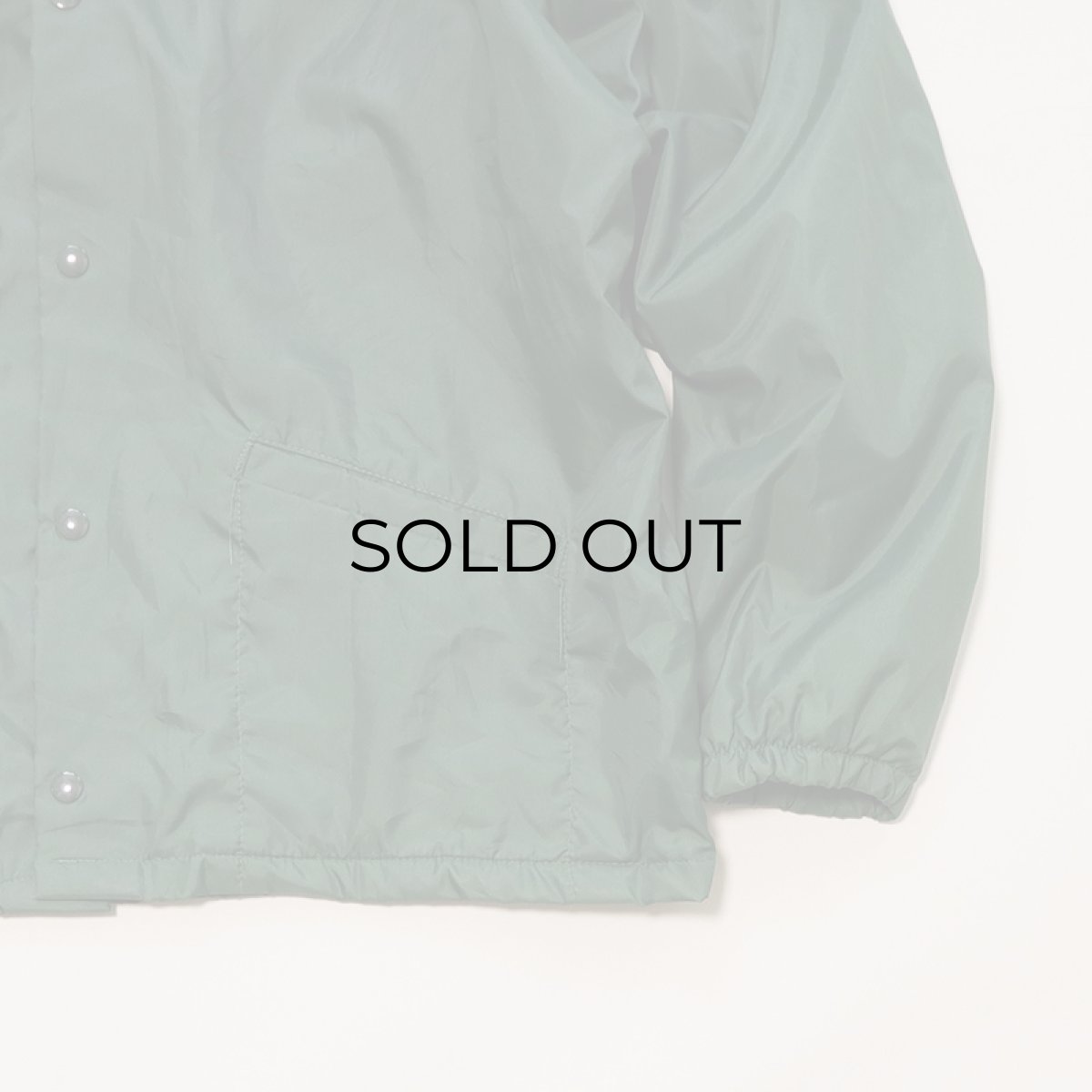 画像5: 80's Don Alleson Athletic NYLON FLANNEL LINING PRINT SNAP COACH JACKET "RHODES GROVE GROUNDS CLUB" (5)