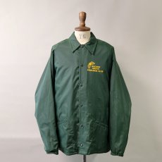 画像6: 80's Don Alleson Athletic NYLON FLANNEL LINING PRINT SNAP COACH JACKET "RHODES GROVE GROUNDS CLUB" (6)