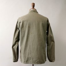 画像16: 40's US NAVY N-3 COTTON HERRINGBONE TWILL CHORE JACKET (16)