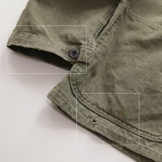 画像10: 40's US NAVY N-3 COTTON HERRINGBONE TWILL CHORE JACKET (10)