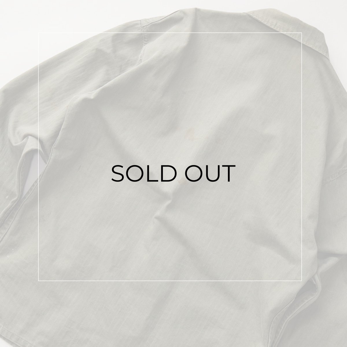 画像13: 40's US NAVY N-3 COTTON HERRINGBONE TWILL CHORE JACKET (13)