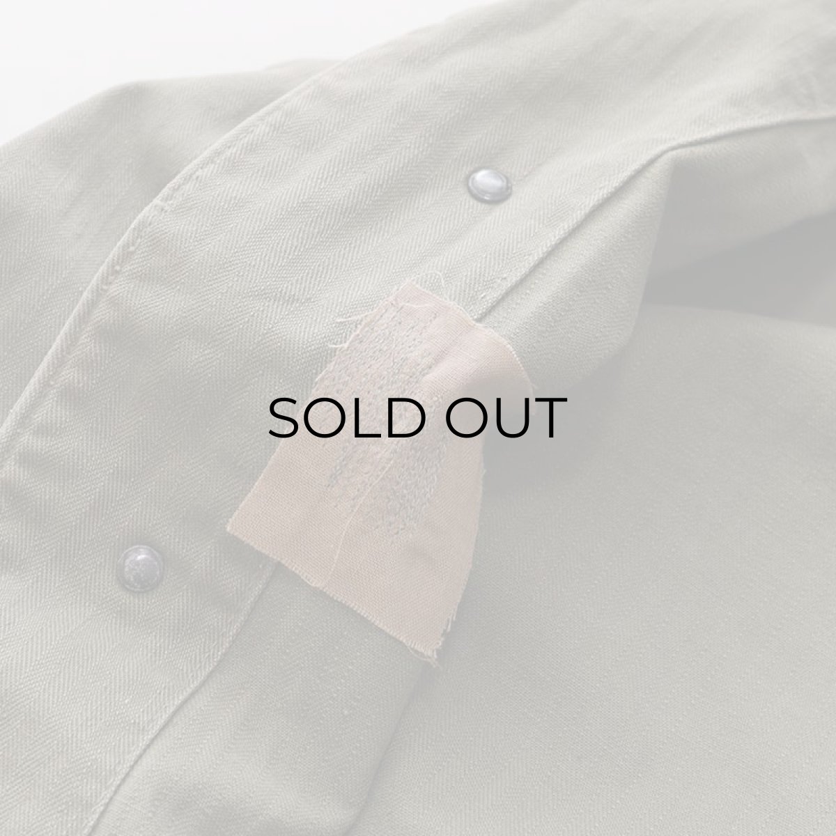 画像8: 40's US NAVY N-3 COTTON HERRINGBONE TWILL CHORE JACKET (8)