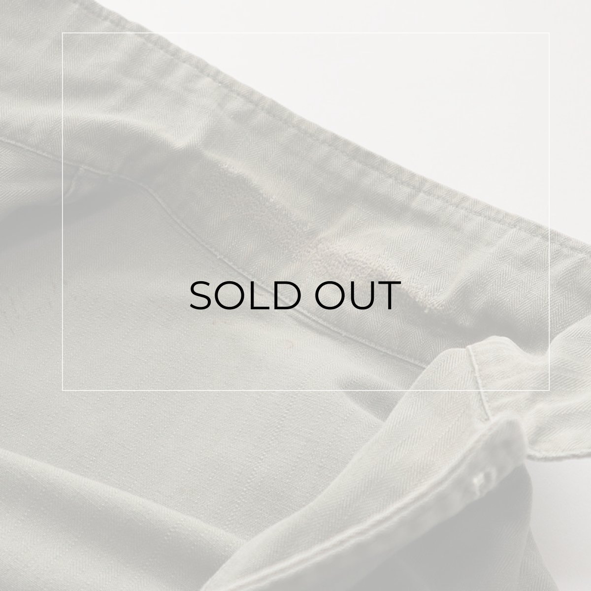 画像9: 40's US NAVY N-3 COTTON HERRINGBONE TWILL CHORE JACKET (9)