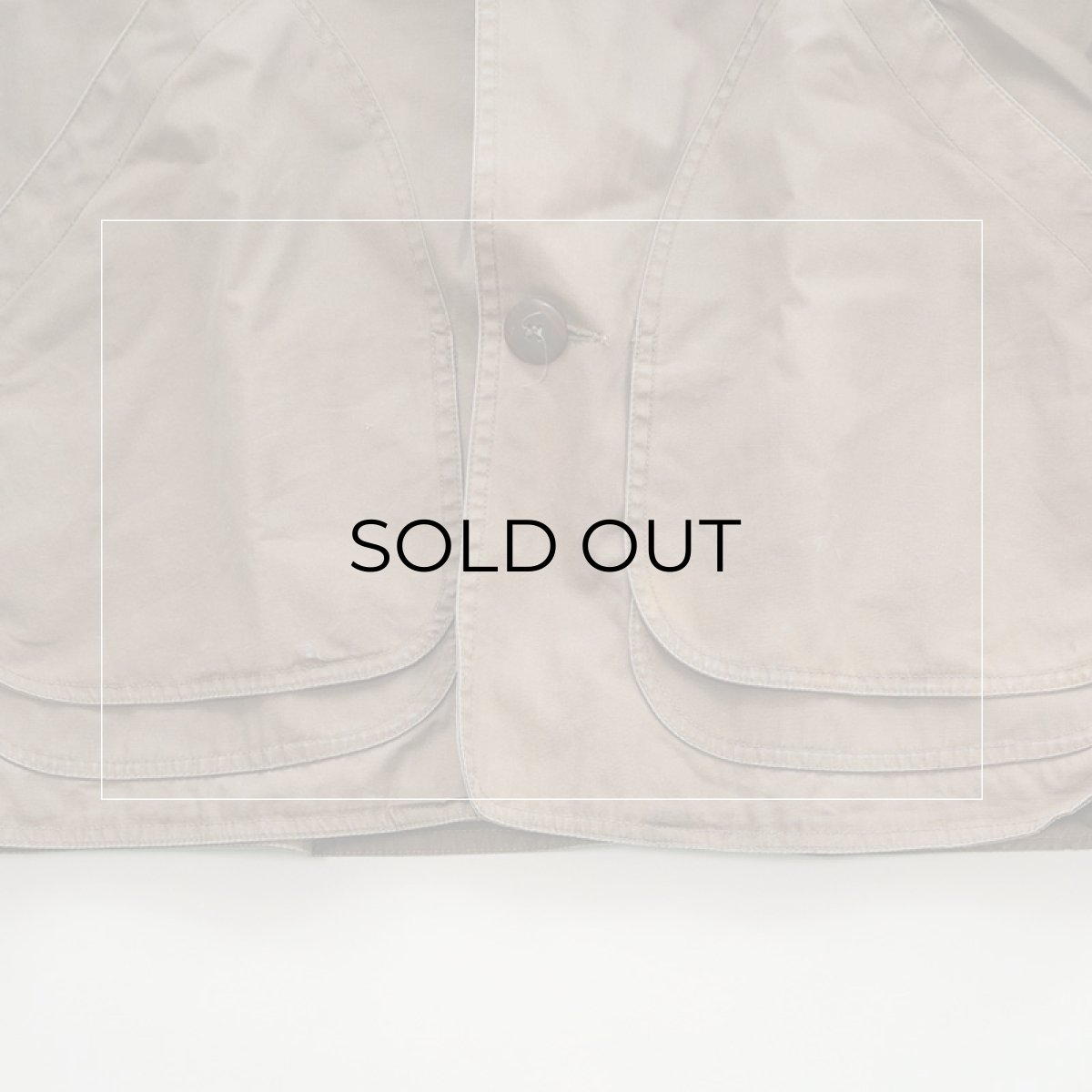 画像9: 90's J.CREW COTTON Lt.CANVAS HUNTING style JACKET (9)