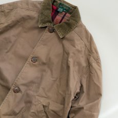 画像4: 90's J.CREW COTTON Lt.CANVAS HUNTING style JACKET (4)