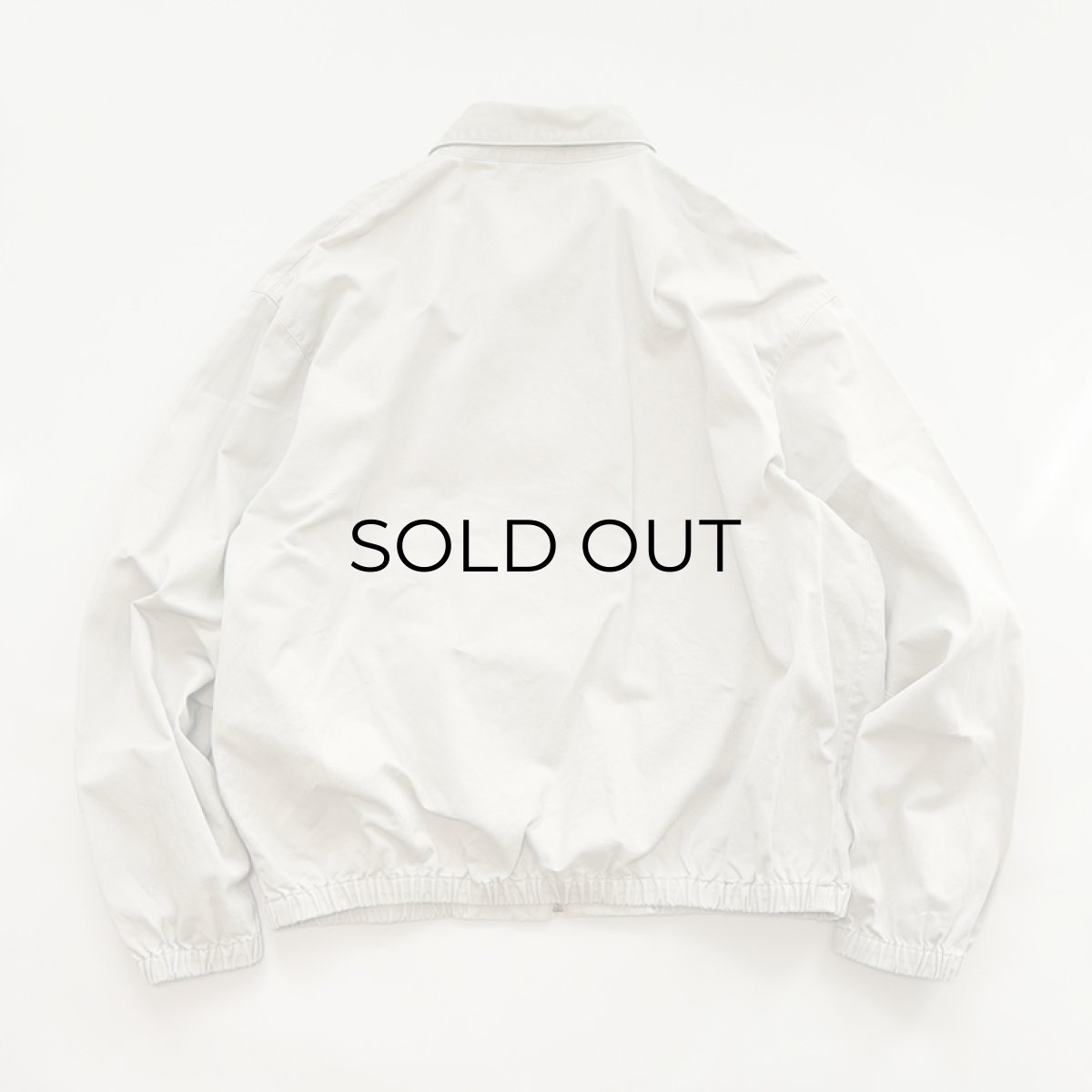 画像2: 80's Polo by Ralph Lauren COTTON TWILL ZIP SPORTS JACKET "MADE IN USA" (2)