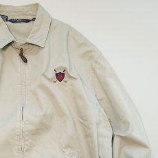 画像3: 80's Polo by Ralph Lauren COTTON TWILL ZIP SPORTS JACKET "MADE IN USA" (3)