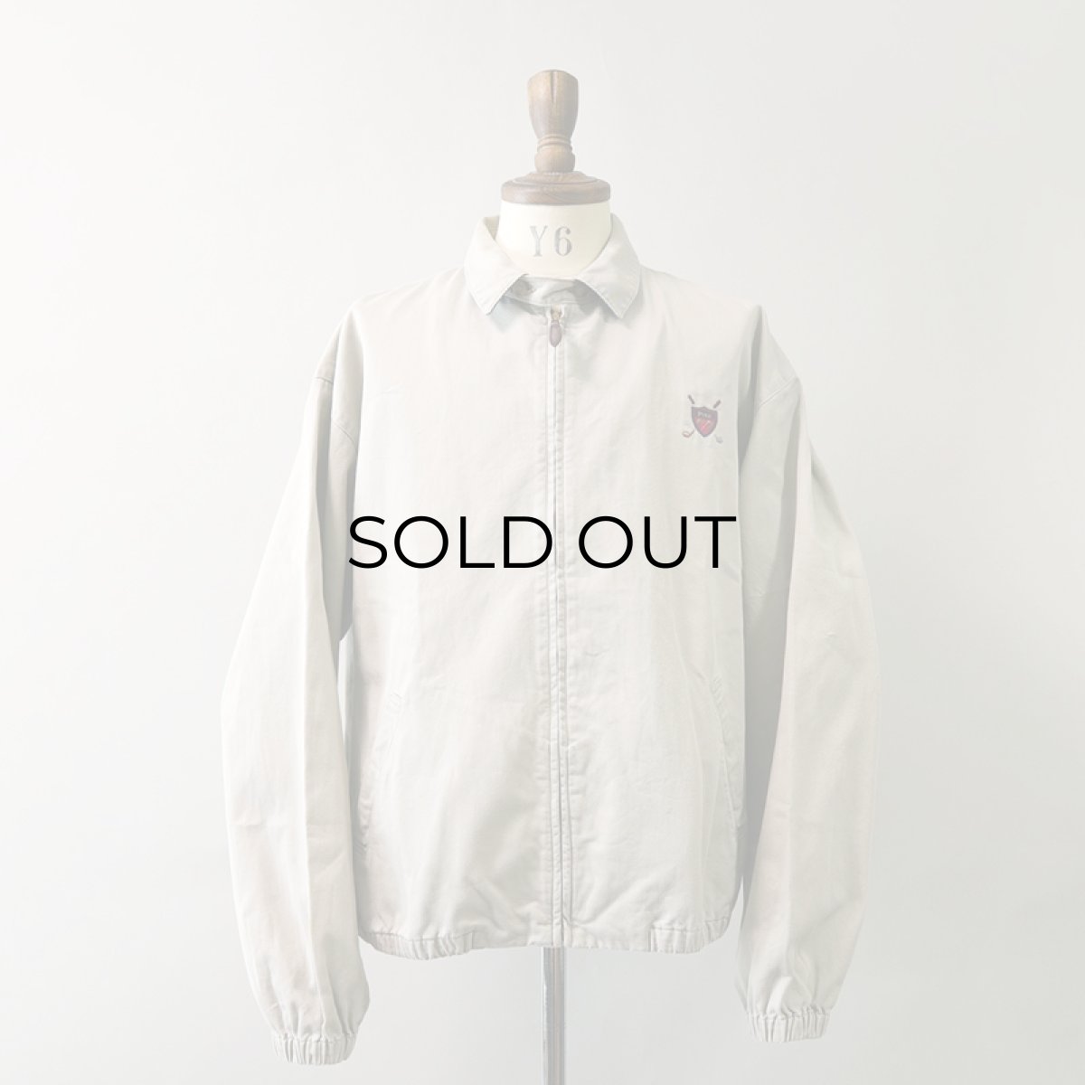 画像11: 80's Polo by Ralph Lauren COTTON TWILL ZIP SPORTS JACKET "MADE IN USA" (11)