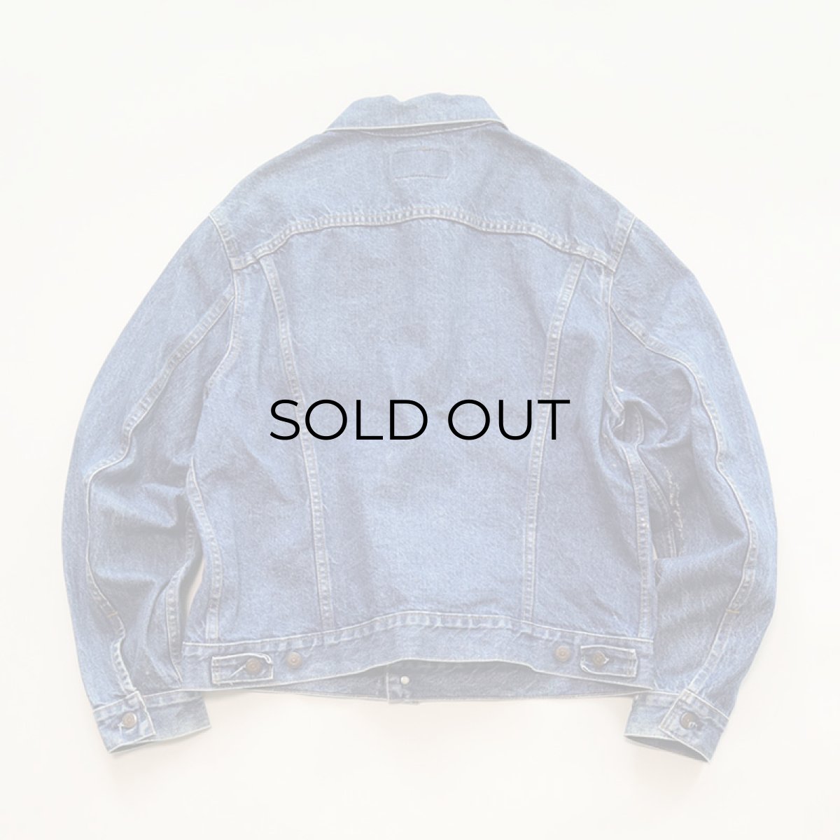 画像2: 80's Levi's 70506 DENIM 4P TRUCKER JACKET 【SIZE : 46R】 (2)