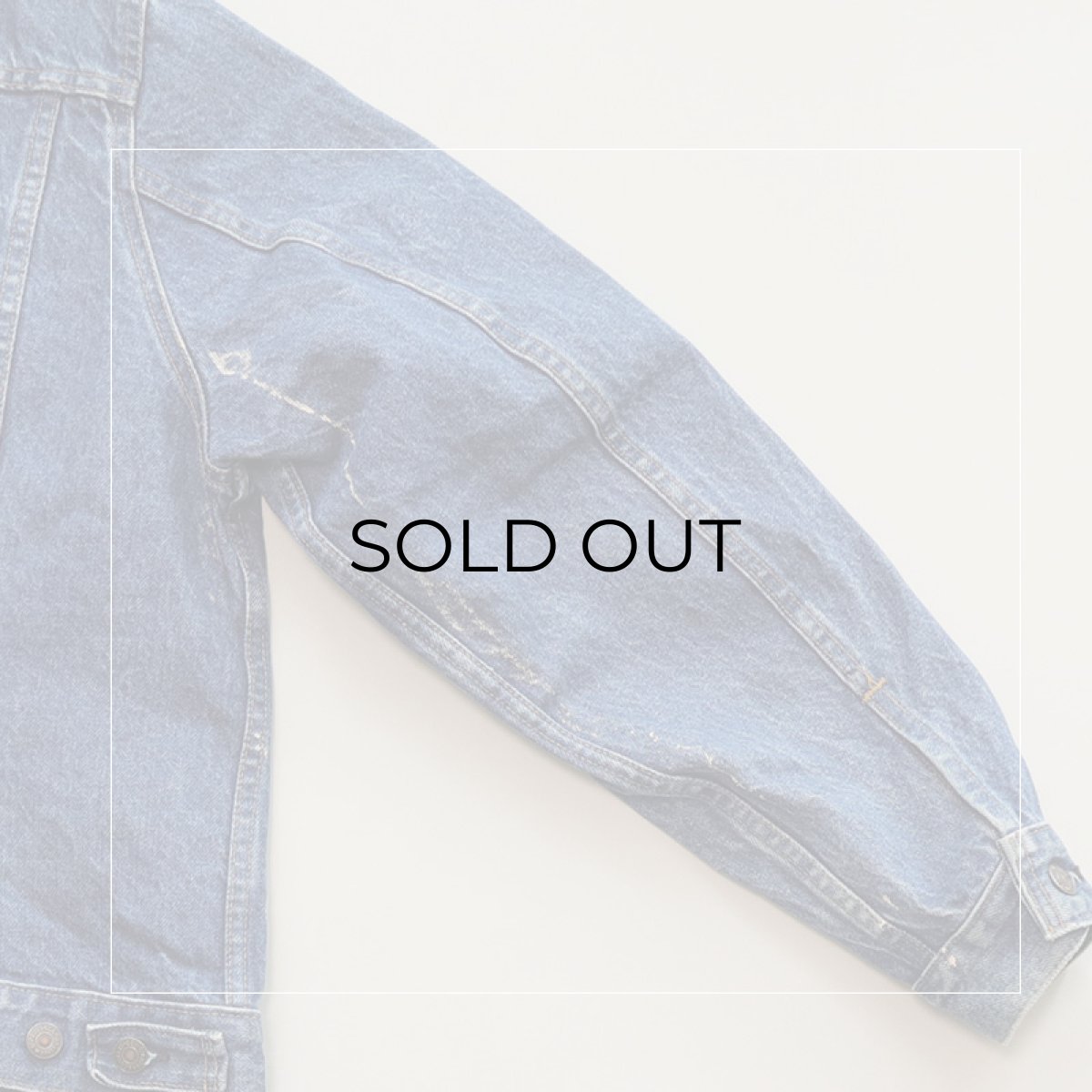 画像7: 80's Levi's 70506 DENIM 4P TRUCKER JACKET 【SIZE : 46R】 (7)