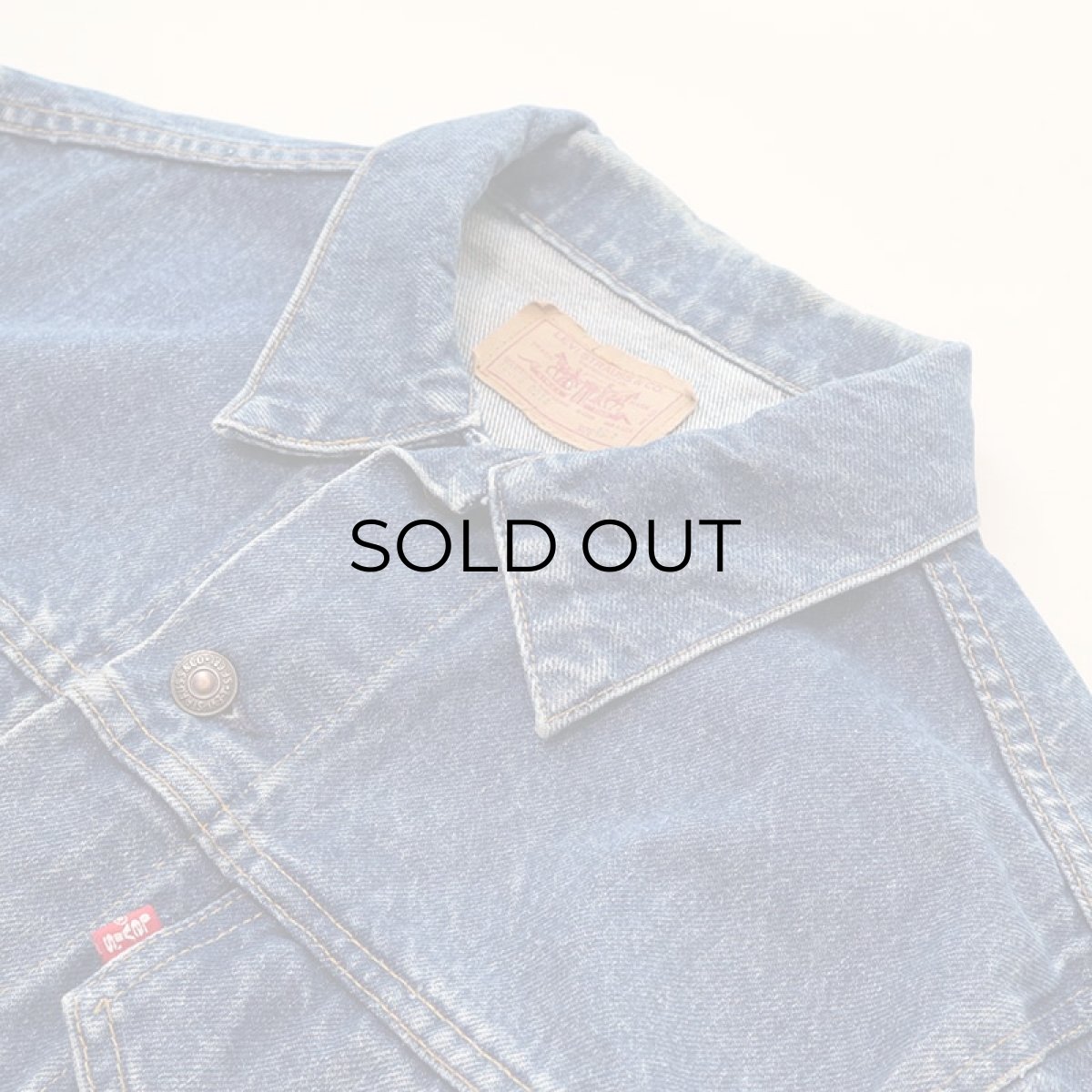 画像4: 80's Levi's 70506 DENIM 4P TRUCKER JACKET 【SIZE : 46R】 (4)