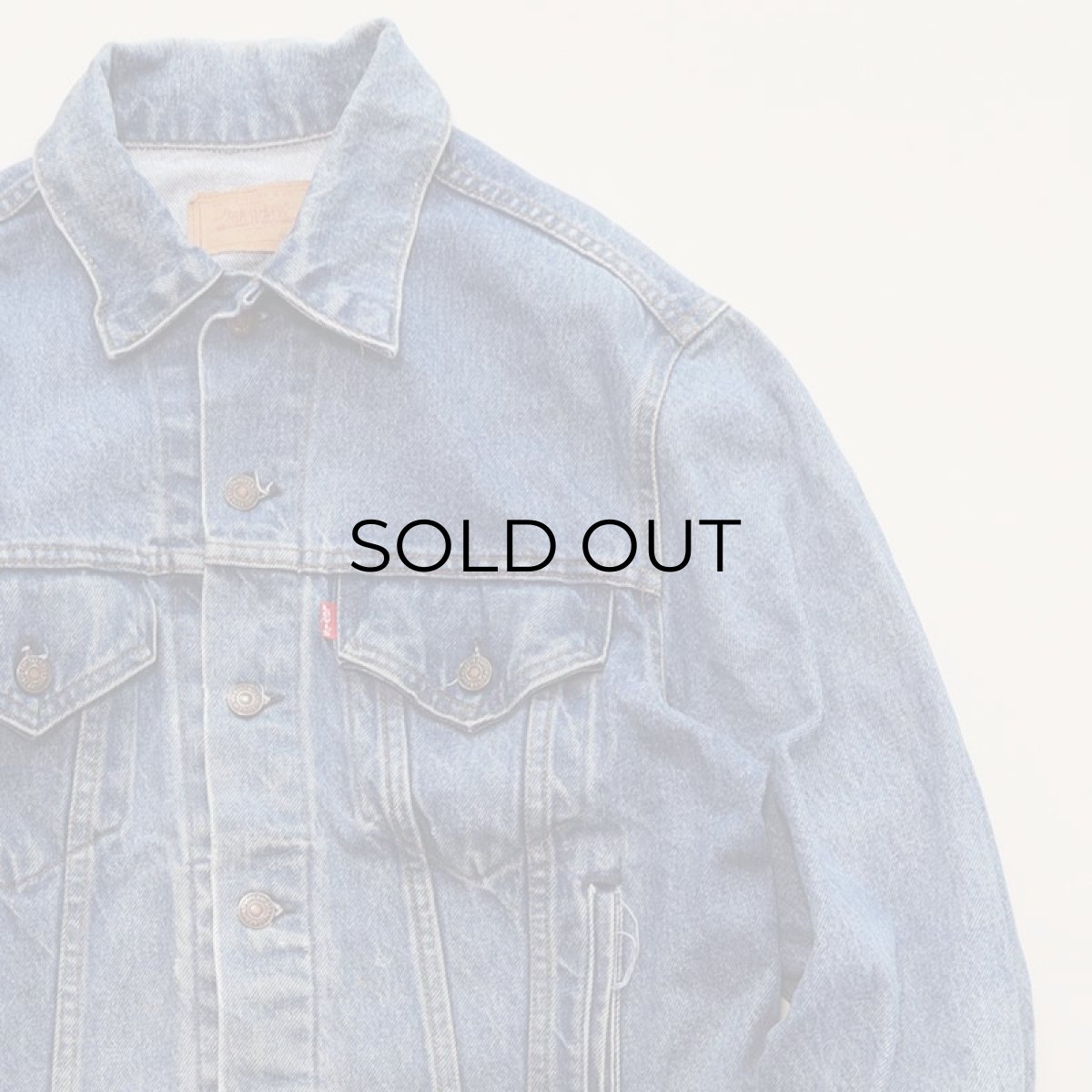 画像3: 80's Levi's 70506 DENIM 4P TRUCKER JACKET 【SIZE : 42】 (3)