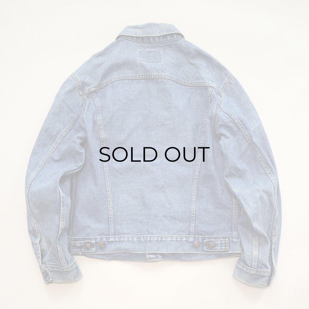 画像2: 80's Levi's 70506 DENIM 4P TRUCKER JACKET 【SIZE : 42】 (2)