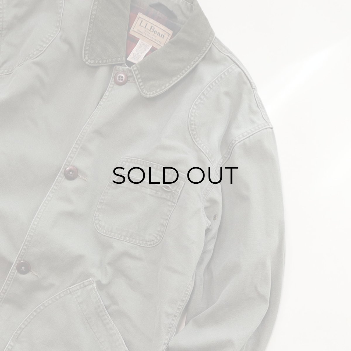 画像4: L.L. Bean COTTON CANVAS HUNTING style JACKET (4)