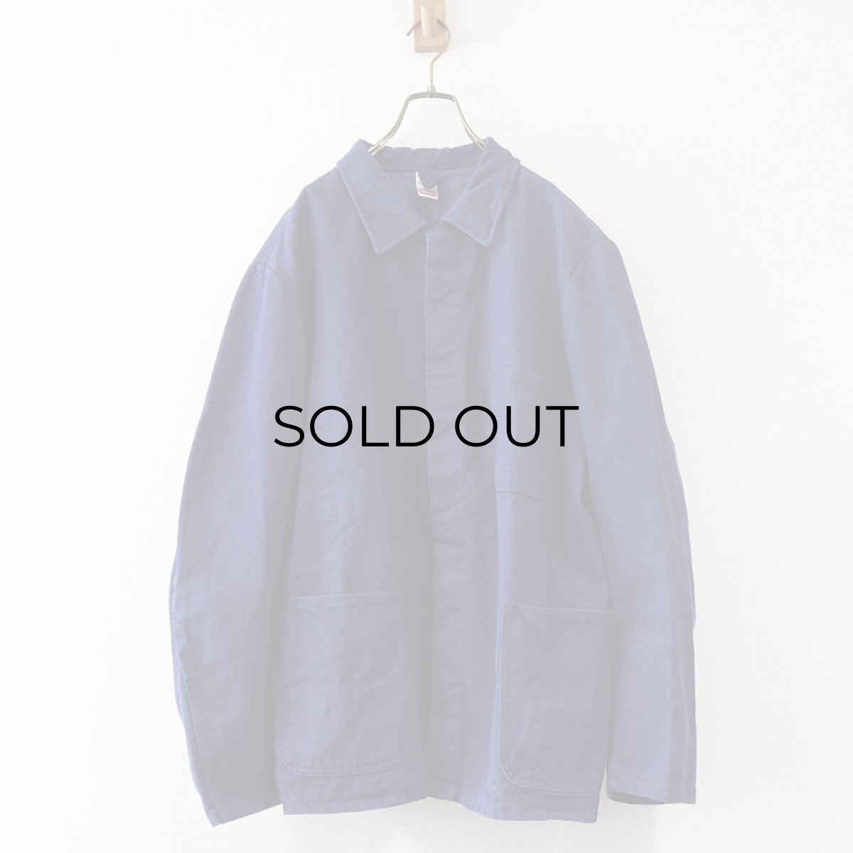 画像5: Kempel COTTON DENIM GERMAN WORK JACKET (5)