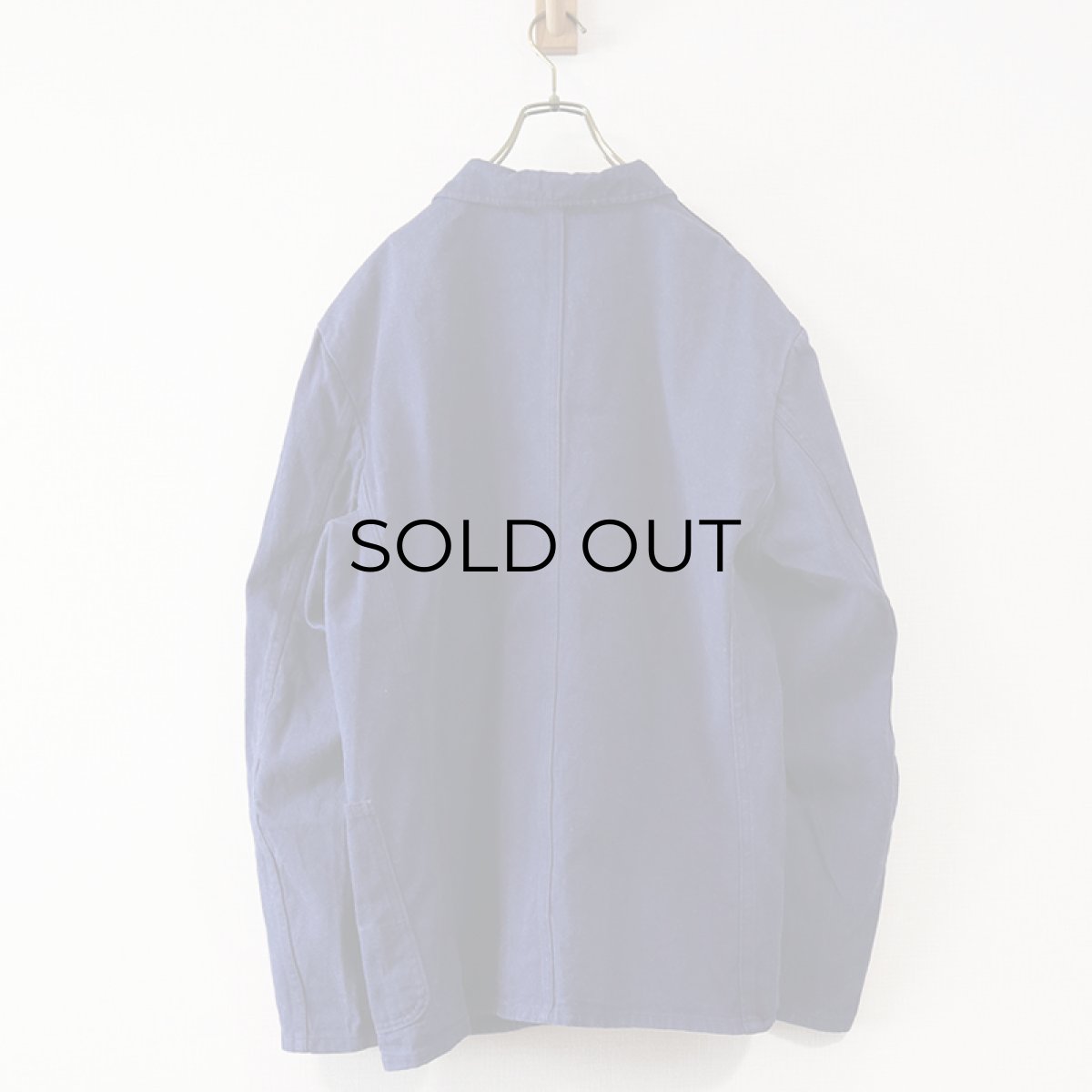 画像7: Kempel COTTON DENIM GERMAN WORK JACKET (7)