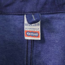 画像8: Kempel COTTON DENIM GERMAN WORK JACKET (8)