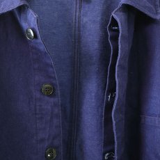 画像9: Kempel COTTON DENIM GERMAN WORK JACKET (9)