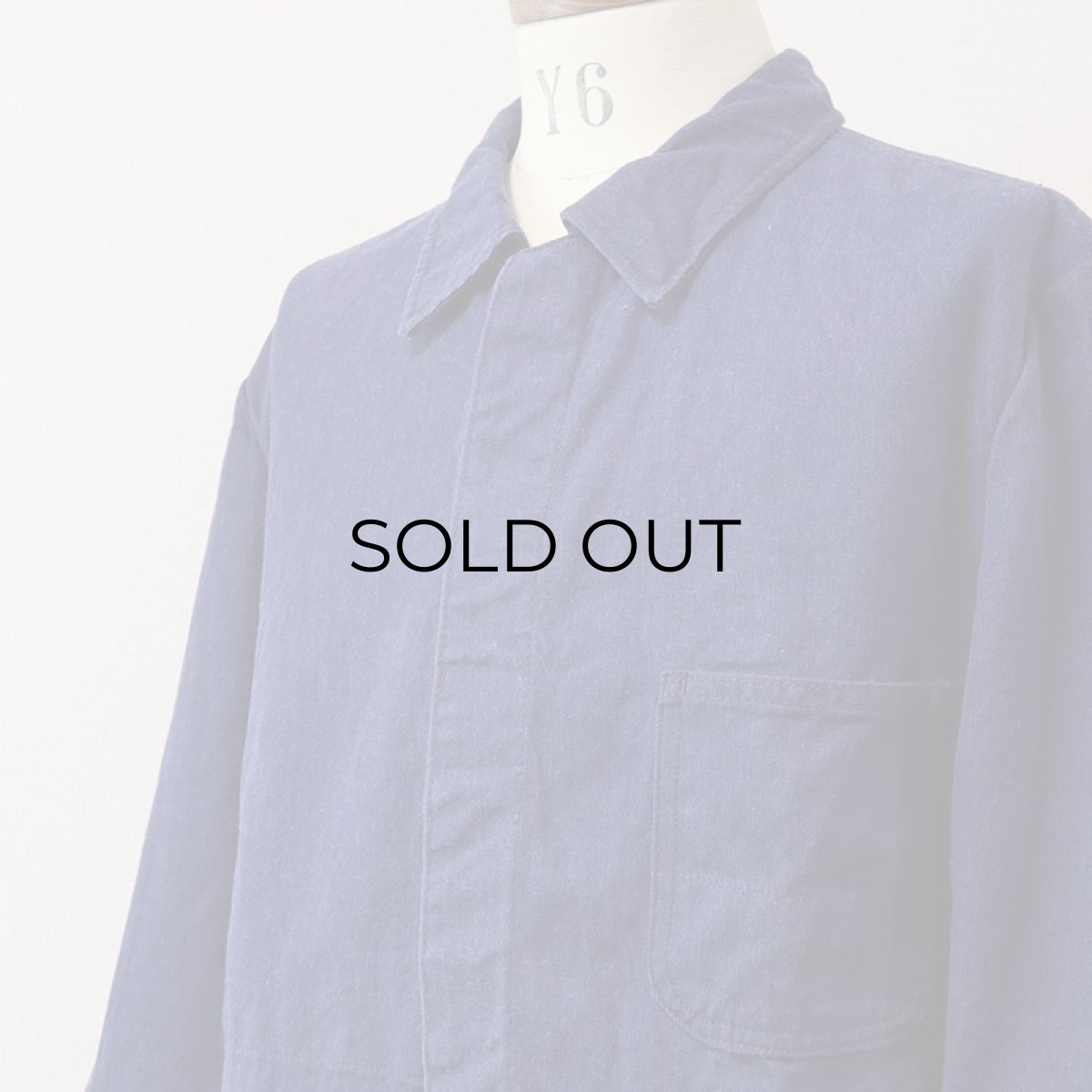 画像4: Kempel COTTON DENIM GERMAN WORK JACKET (4)