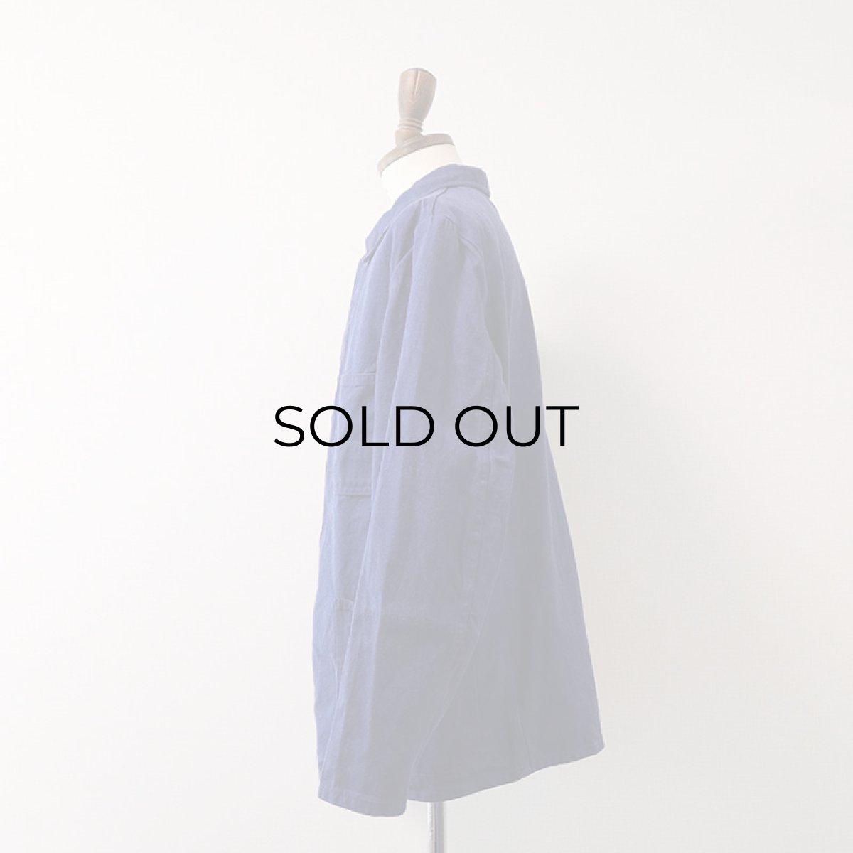 画像2: Kempel COTTON DENIM GERMAN WORK JACKET (2)