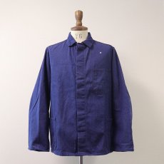 画像1: OLD MERK COTTON DENIM GERMAN WORK JACKET (1)