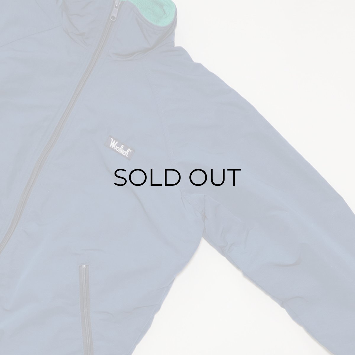 画像8: 80's Woolrich NYLON SHELL FLEECE LINING ZIP BLOUSON (8)