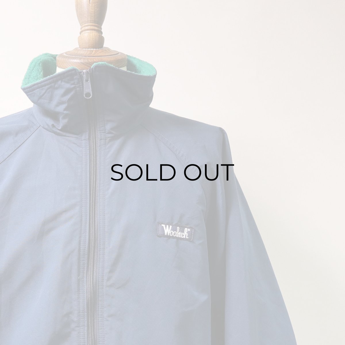 画像3: 80's Woolrich NYLON SHELL FLEECE LINING ZIP BLOUSON (3)