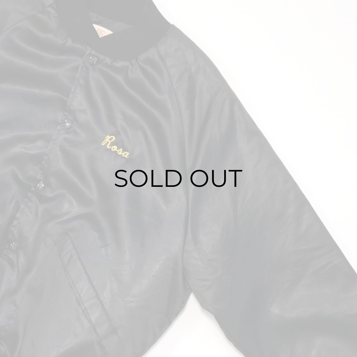 画像4: 〜80's King Louie NYLON QUILTED LINING EMBROIDERED SNAP BLOUSON "EXECUTIVES" (4)