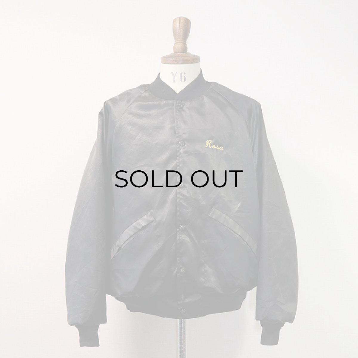 画像10: 〜80's King Louie NYLON QUILTED LINING EMBROIDERED SNAP BLOUSON "EXECUTIVES" (10)