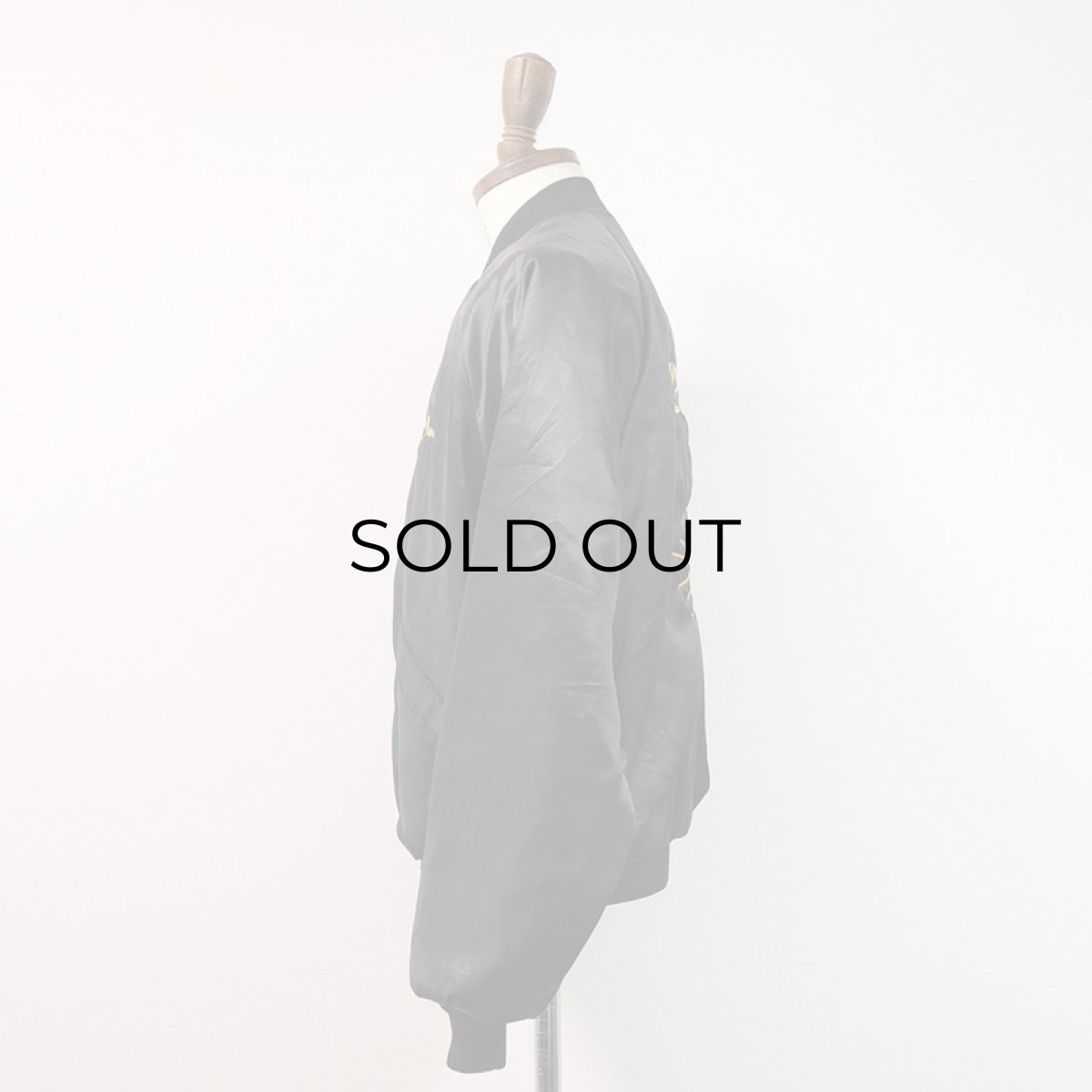 画像11: 〜80's King Louie NYLON QUILTED LINING EMBROIDERED SNAP BLOUSON "EXECUTIVES" (11)