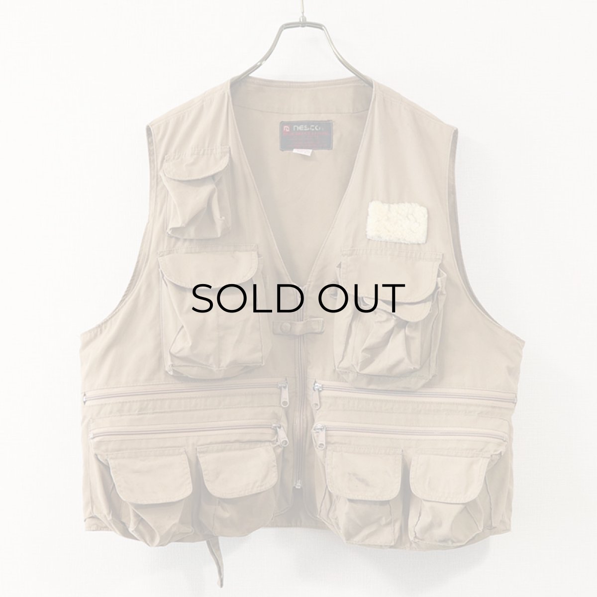 画像1: 80's nesco FISHING VEST (1)