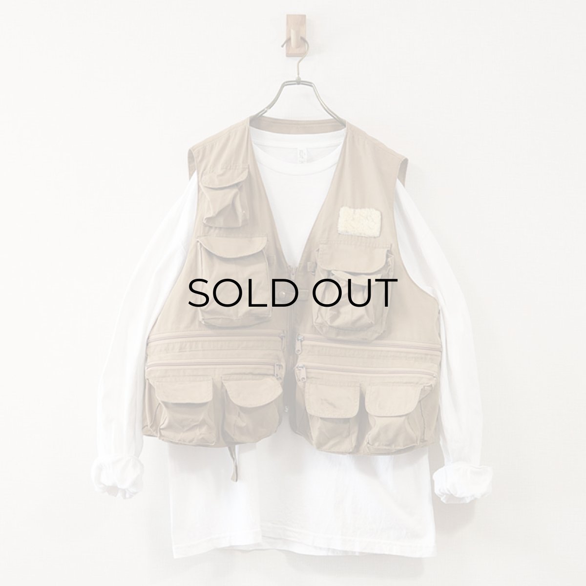 画像4: 80's nesco FISHING VEST (4)