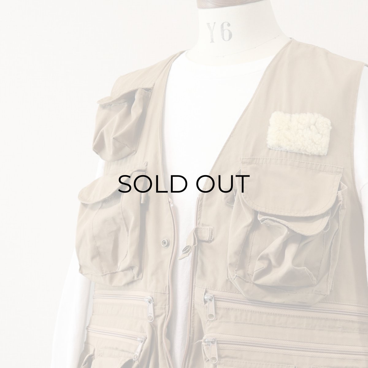 画像10: 80's nesco FISHING VEST (10)