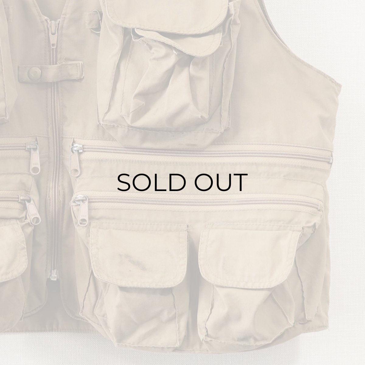 画像7: 80's nesco FISHING VEST (7)