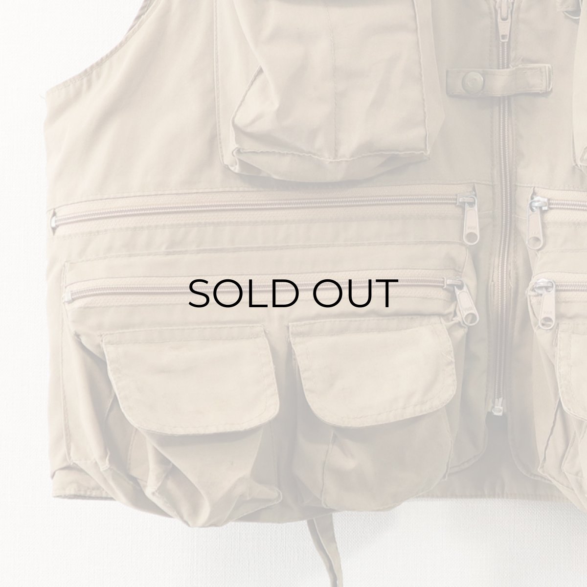 画像6: 80's nesco FISHING VEST (6)