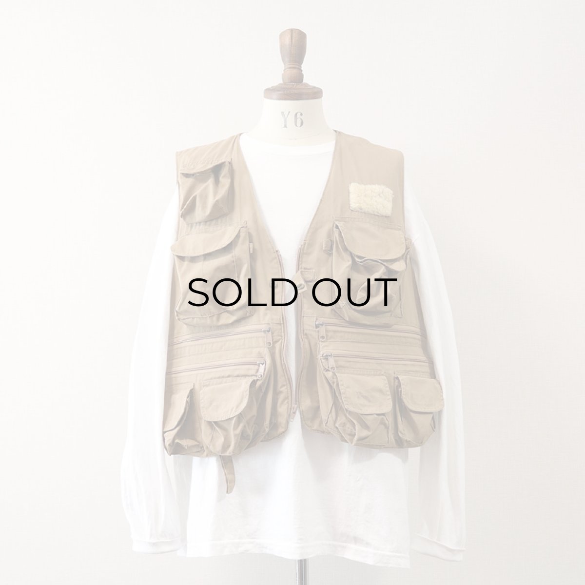 画像14: 80's nesco FISHING VEST (14)