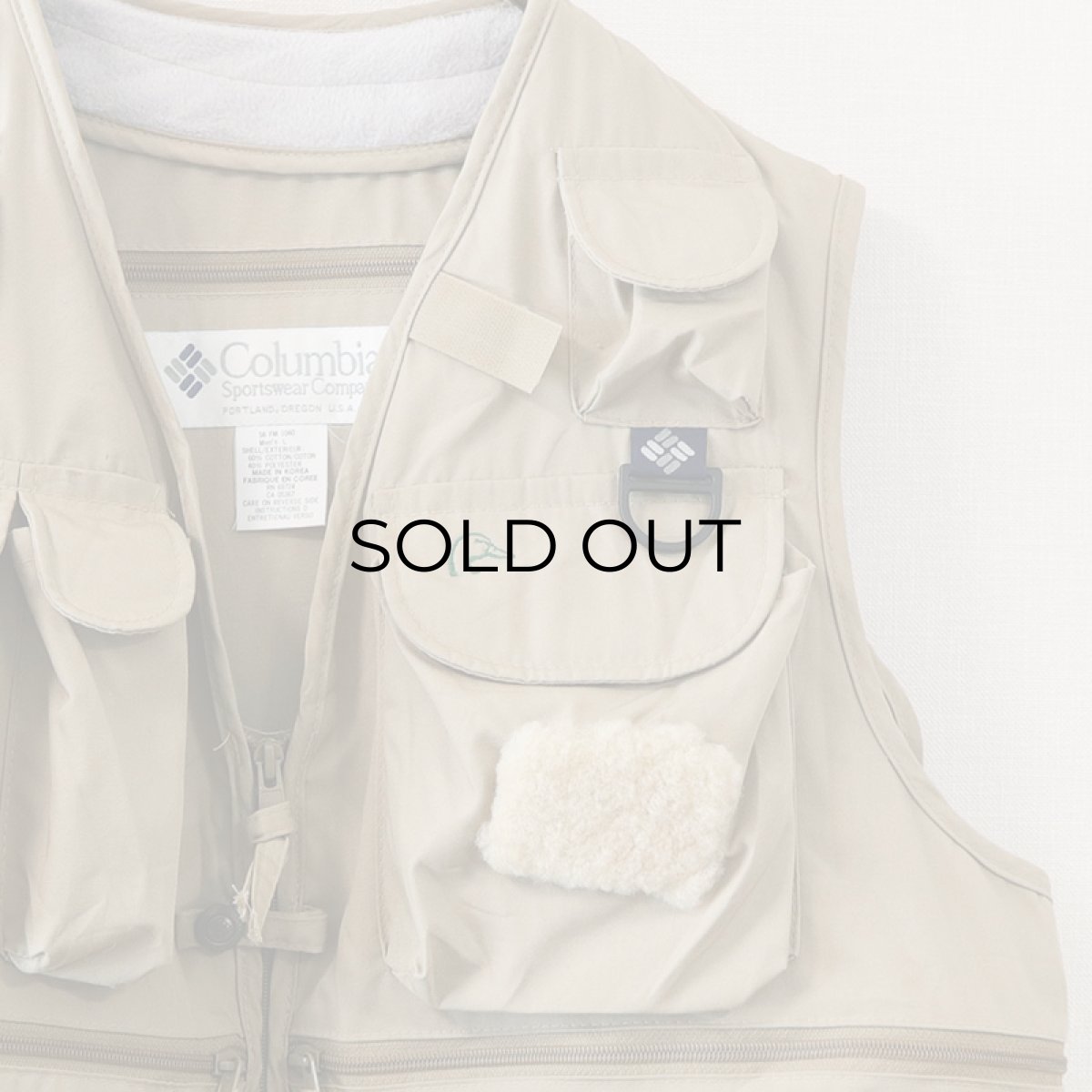 画像11: 〜90's Columbia "PFG" FISHING VEST (11)