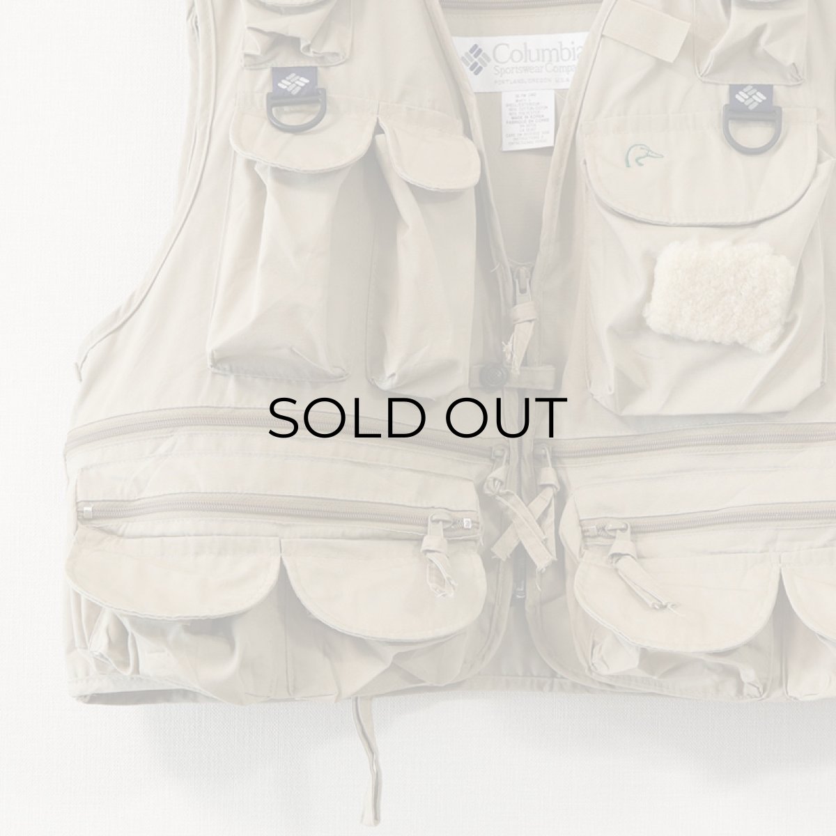 画像12: 〜90's Columbia "PFG" FISHING VEST (12)
