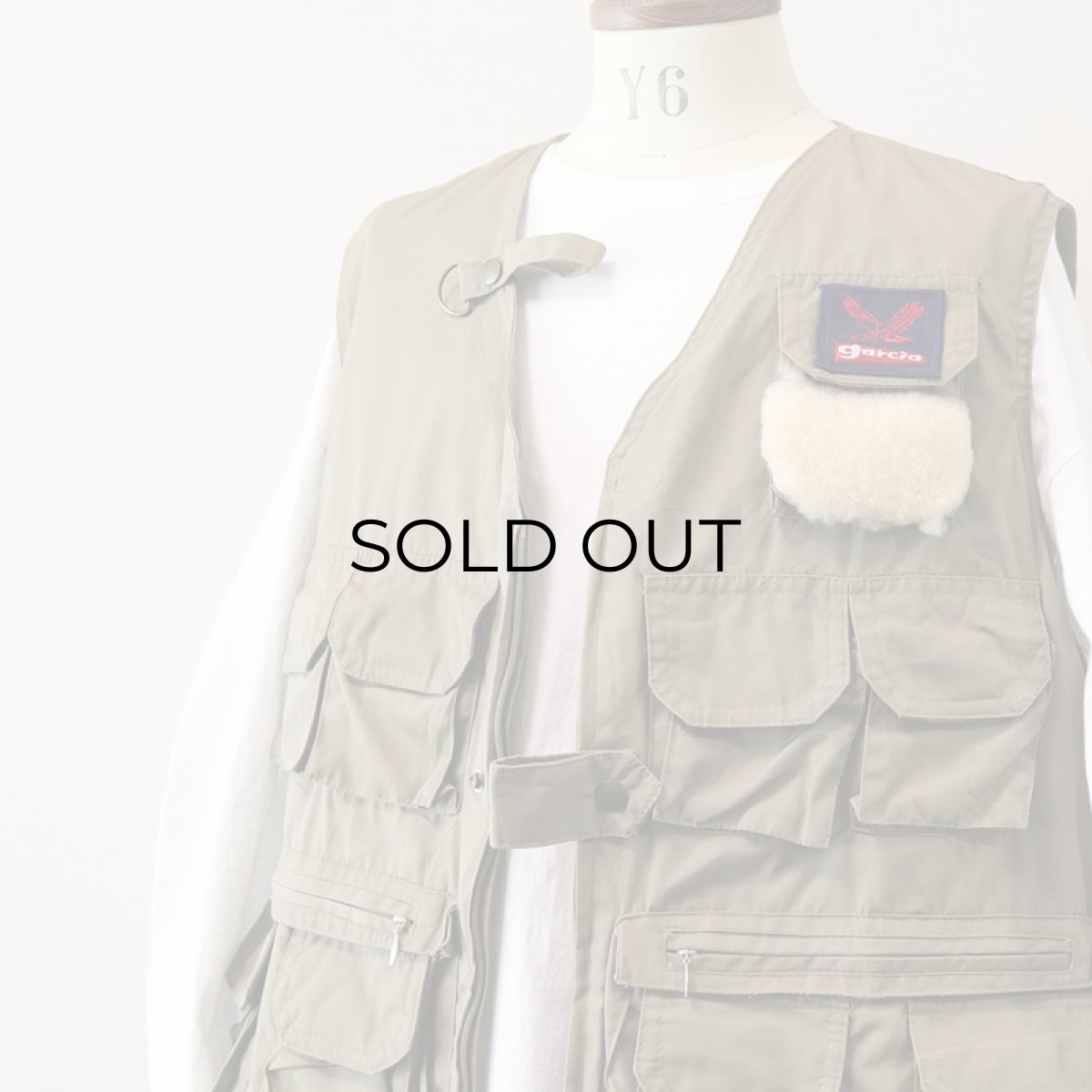 画像10: 80's garcia FISHING VEST (10)