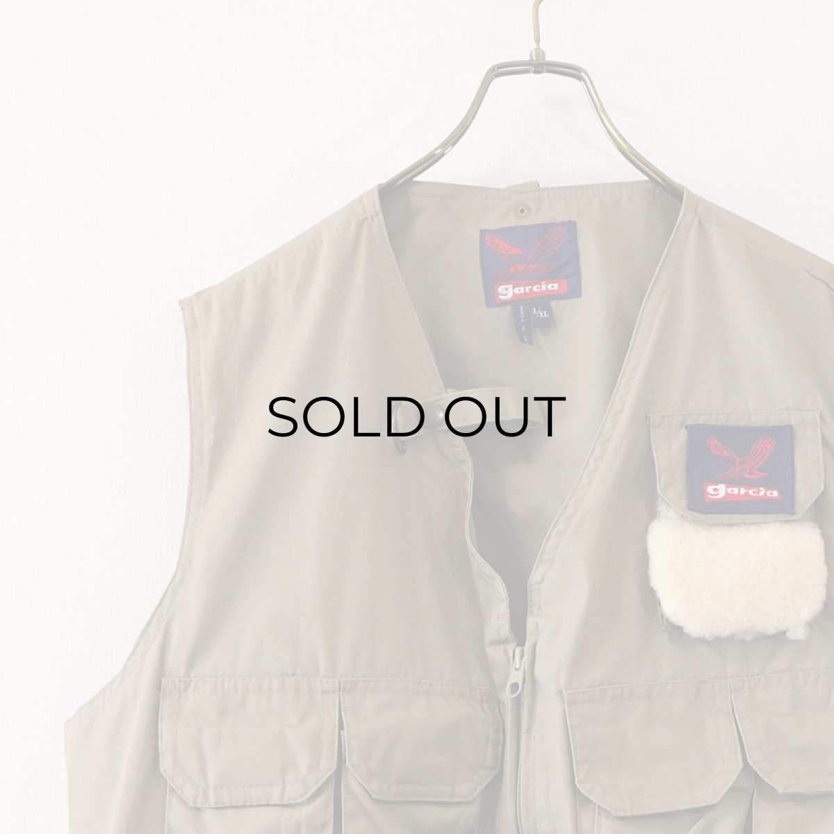 画像4: 80's garcia FISHING VEST (4)