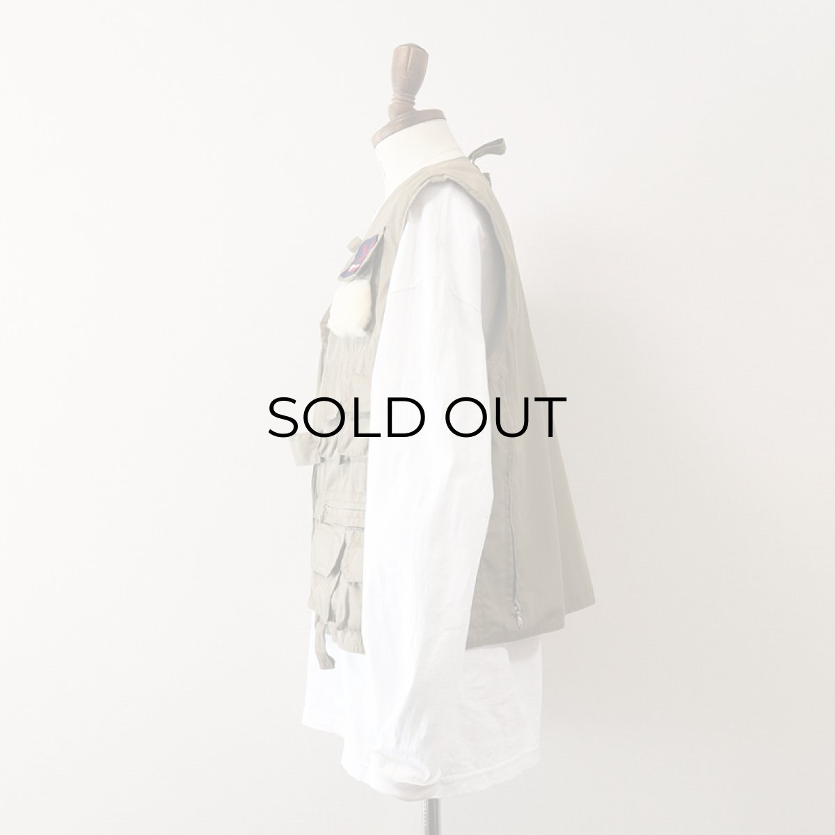 画像13: 80's garcia FISHING VEST (13)