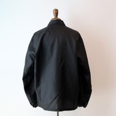 画像11: 〜90's HOLLOWAY BLACK NYLON SNAP COACH JACKET (11)