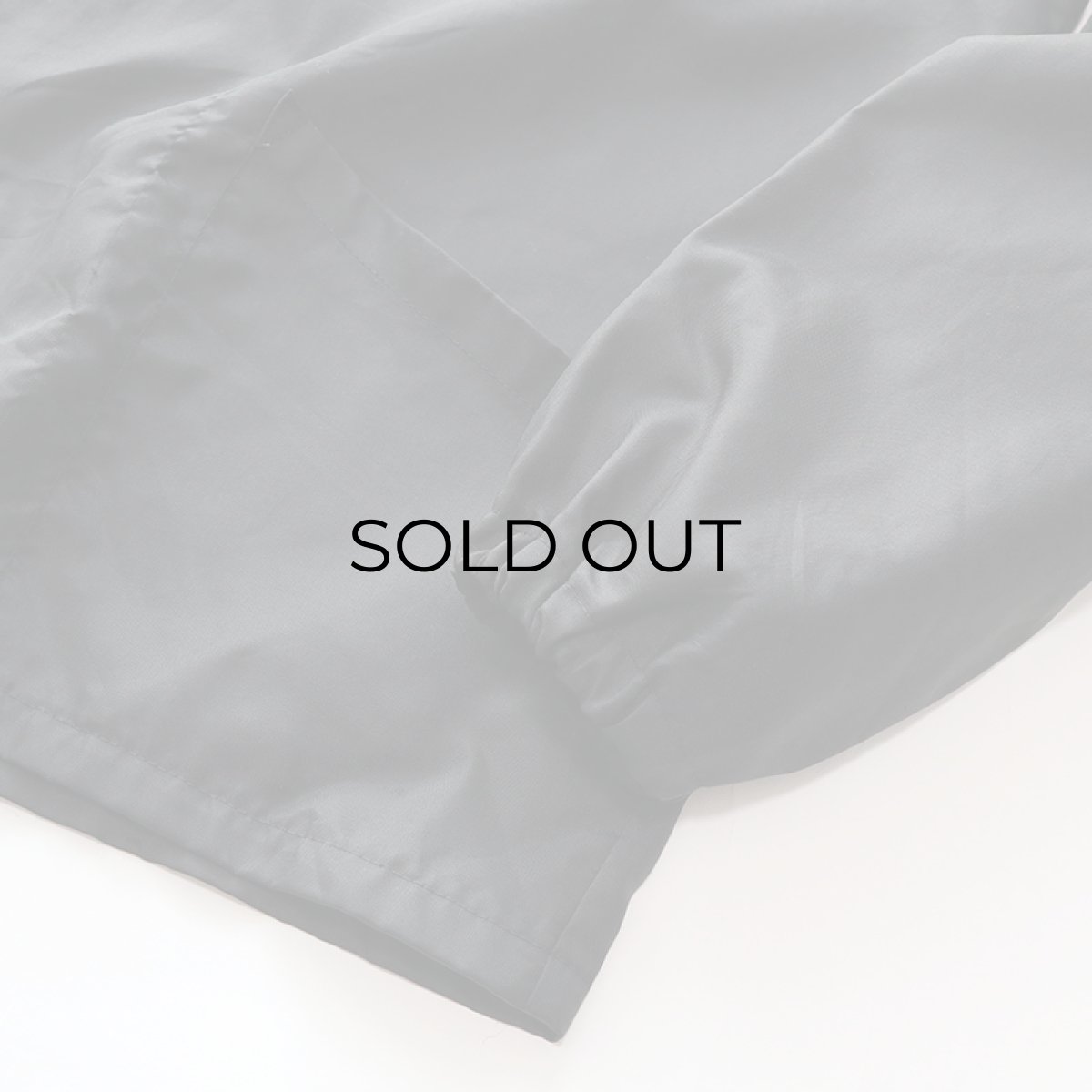 画像5: 〜90's HOLLOWAY BLACK NYLON SNAP COACH JACKET (5)