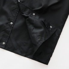 画像7: 〜90's HOLLOWAY BLACK NYLON SNAP COACH JACKET (7)