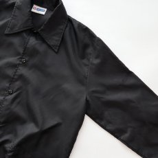 画像3: 〜90's HOLLOWAY BLACK NYLON SNAP COACH JACKET (3)